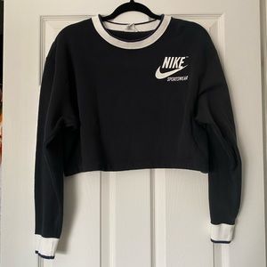 Nike Cropped Hoodie Reversible
